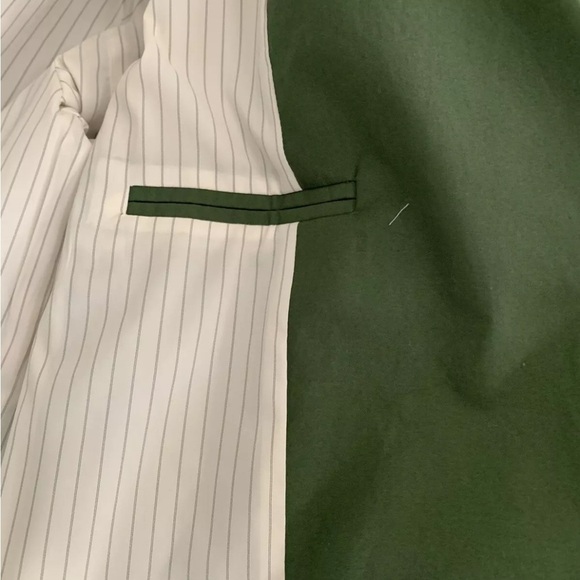 J. Crew Swing trench in Japanese cotton, cropped short Trench, Olive Khaki, OP - Picture 10 of 15